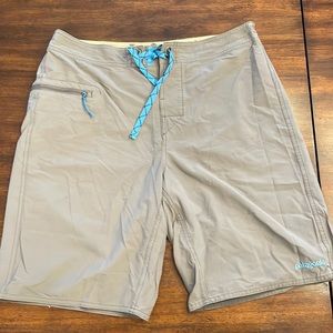 Men’s Patagonia size 34 Wavefarer 19” swim shorts